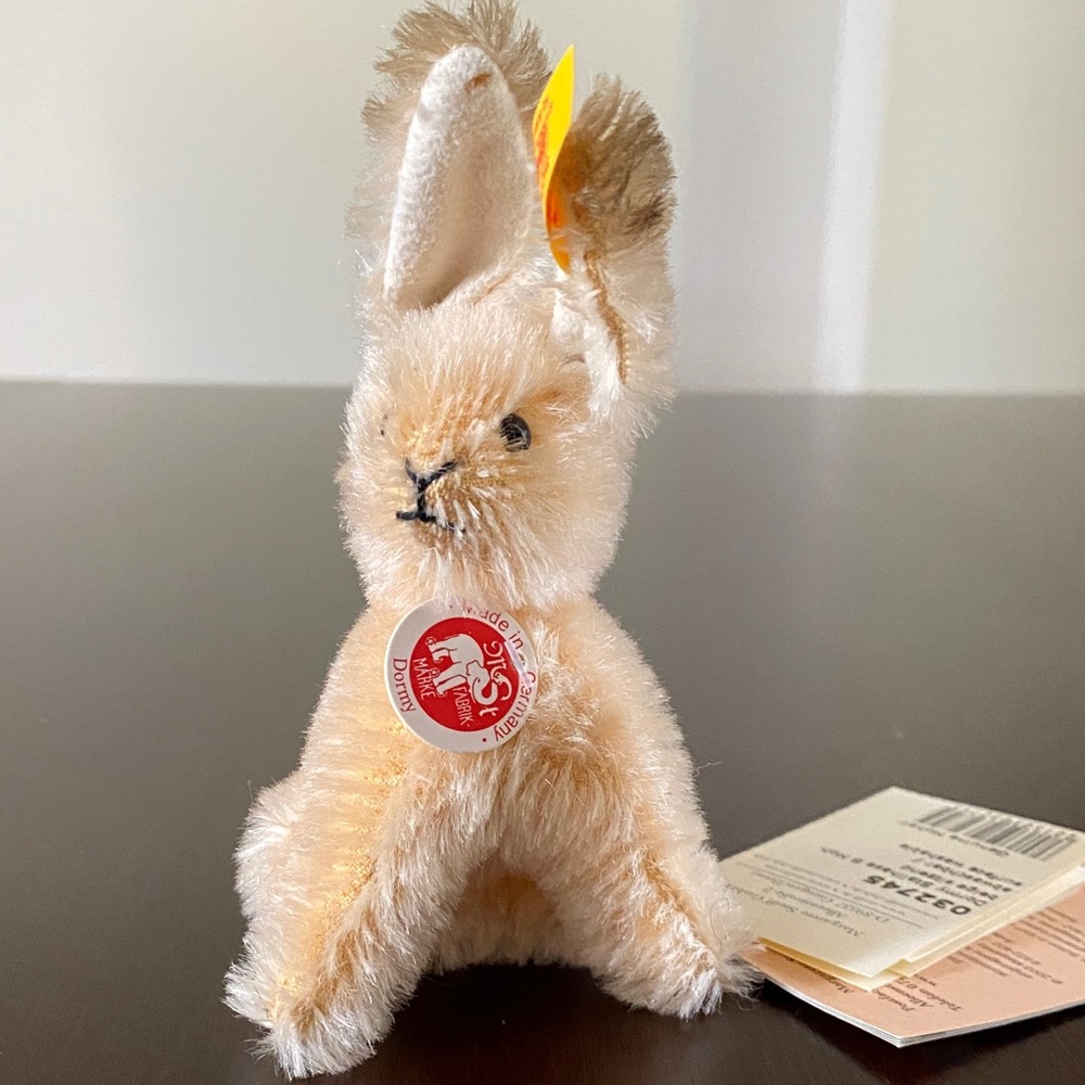 Beige Steiff Dormy Rabbit - 032745
